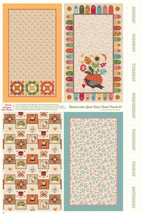 RESERVATION - Baked With Love Home Dec Dish Towel Panel #1 by Lori Holt