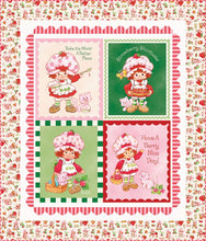 Load image into Gallery viewer, RESERVATION - The World of Strawberry Shortcake Strawberry Shortcake Boxed Panel Quilt Kit by The RBD Designers
