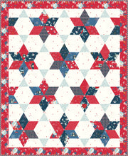 Load image into Gallery viewer, Vintage Stars Sweet Freedom Quilt Kit by Beverly McCullough EXCLUSIVE
