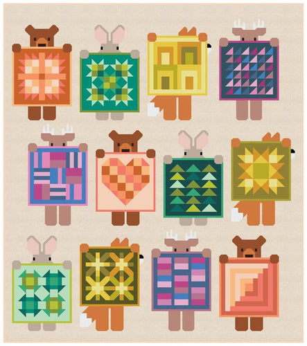 RESERVATION - Scenery Show and Tell Boxed Quilt Kit by Elizabeth Hartman