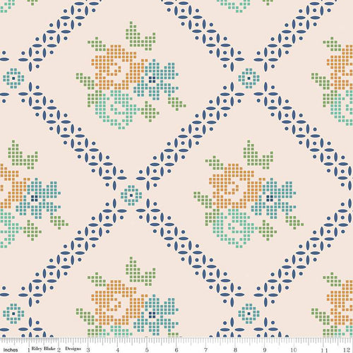 Mercantile - Wide Back Adore Blues by Lori Holt