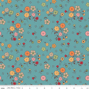 Autumn Wide Back Floral Raindrop by Lori Holt