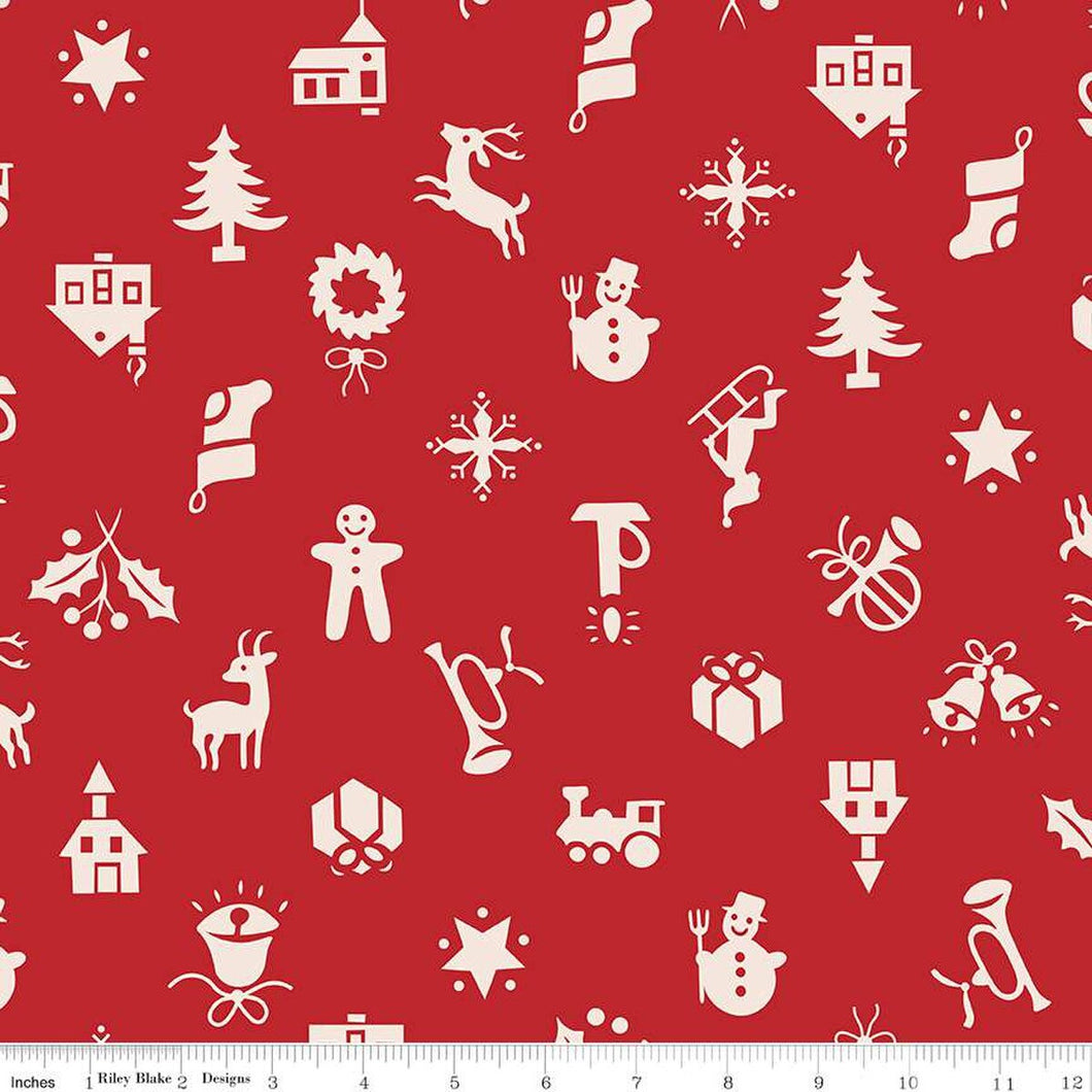 BACKING SET - Christmas Pie Quilt by Lori Holt