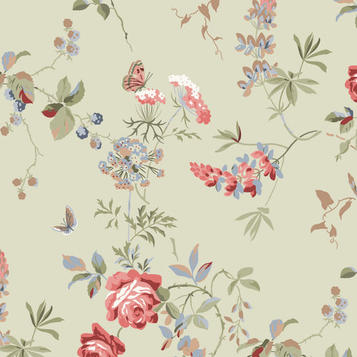 Anne of Green Gables Wide Back Floral Sage by The RBD Designers