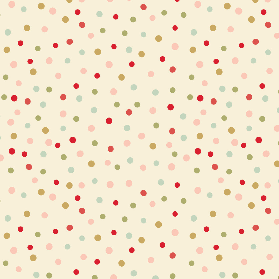 COMING SOON - Glisten Wide Back Dots Eggnog by Sandy Gervais