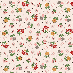 Gentler Times Wide Back Reunion Coral by Lori Holt