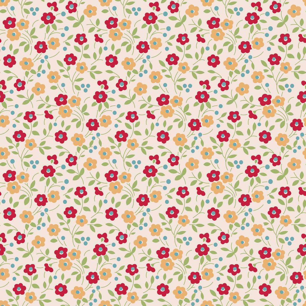 COMING SOON - Farmer's Daughter Wide Back Floral Jazzberry by Lori Holt