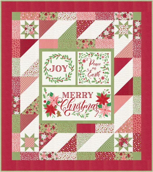 RESERVATION - Merrily on High A Layer Cake and Panel Quilt Kit by Sweetfire Road Design Co.
