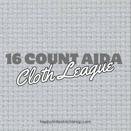 RESERVATION - 16 Count Aida Cloth League by Happy Little Stitch Shop