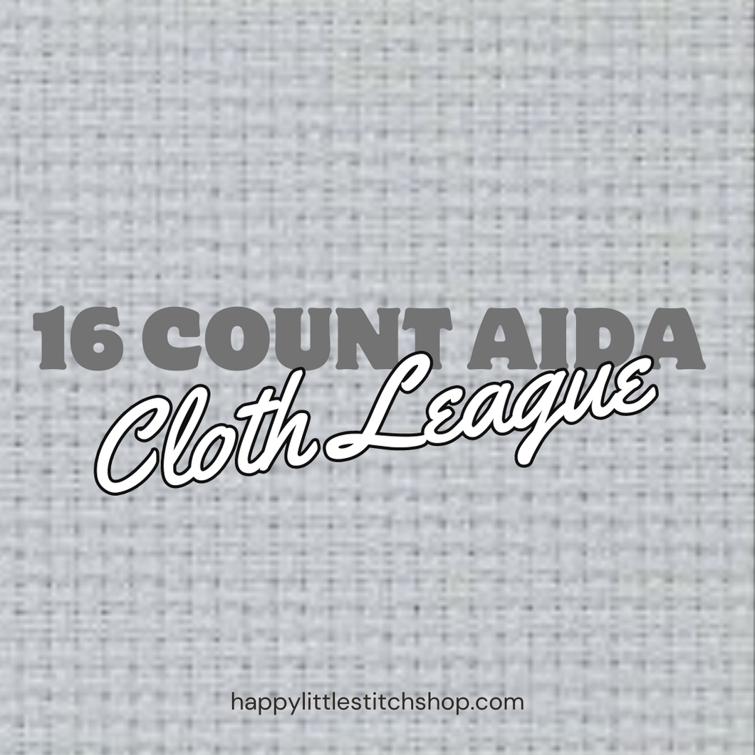 RESERVATION - 16 Count Aida Cloth League by Happy Little Stitch Shop