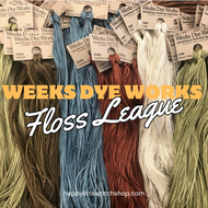 SUBSCRIBE AND SAVE - Weeks Dye Works Floss League by Happy Little Stitch Shop