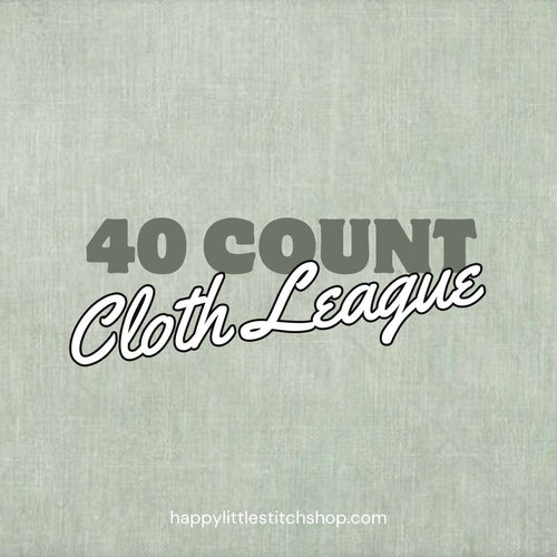 SUBSCRIBE AND SAVE - 40 Count Linen Cloth League by Happy Little Stitch Shop