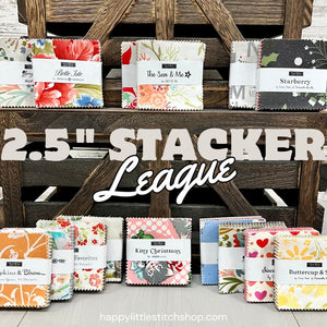 SUBSCRIBE AND SAVE - 2.5" Stacker League by Happy Little Stitch Shop