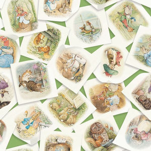 Peter Rabbit and Friends Main Green by Beatrix Potter