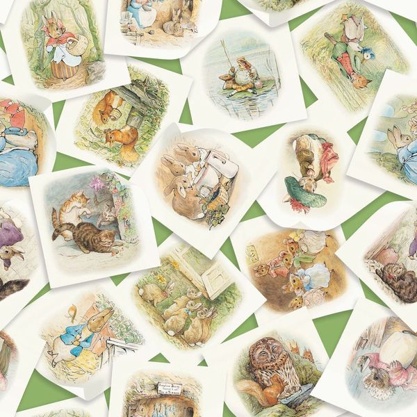 Peter Rabbit and Friends Main Green by Beatrix Potter