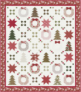 Berry and Pine Holiday Connections Quilt Kit by Lella Boutique