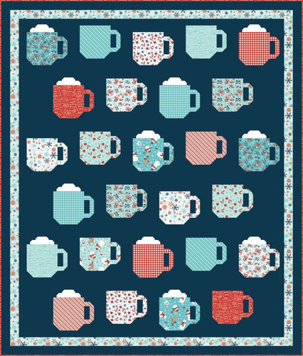 RESERVATION - A Perfect Winter Mod Mugs Quilt Kit by Lori Whitlock
