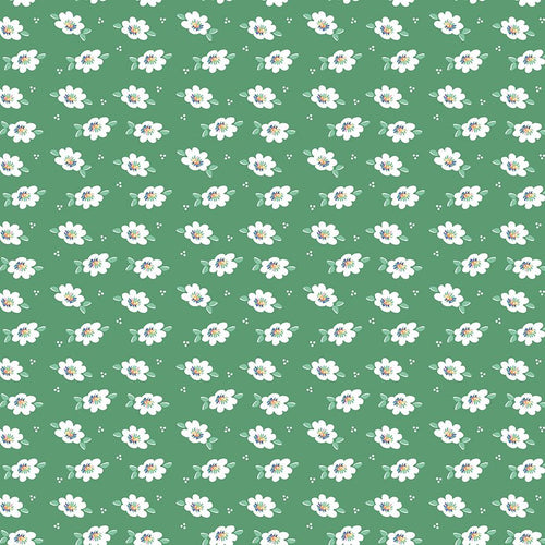 Always in Season Lazy Daisy Green by American Jane