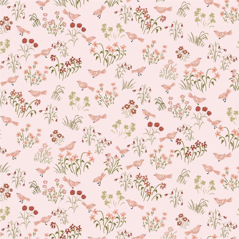 COMING SOON - My Darling Deer Little Bird Blush by Michal Marko