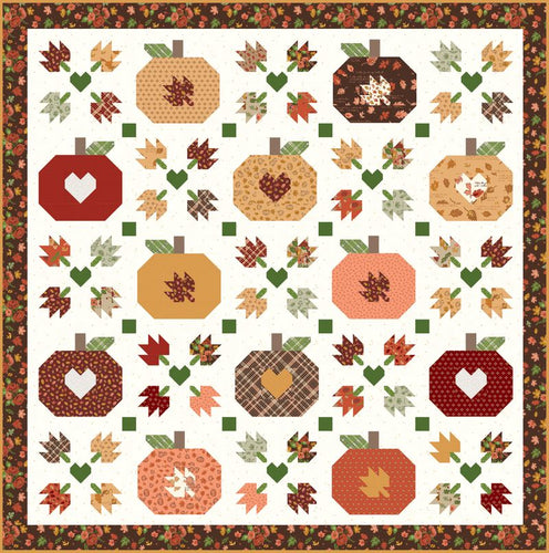 RESERVATION - Cozy Autumn Boxed Quilt Kit by Beverly McCullough