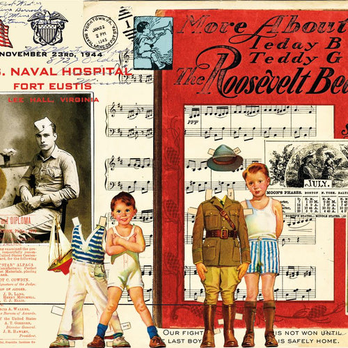 COMING SOON - Sew America Collage Multi by J. Wecker Frisch