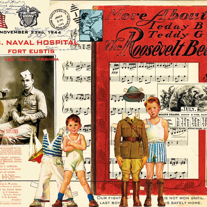 COMING SOON - Sew America Collage Multi by J. Wecker Frisch
