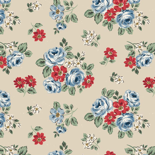 COMING SOON - Independence Floral Beige by The RBD Designers