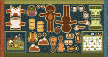 Load image into Gallery viewer, RESERVATION - Story Animals Through the Year Doll Panels by Jennifer Long