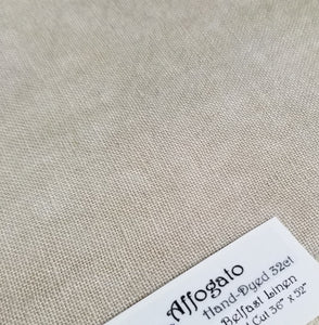 16 Count Aida - 18" x 27" Affogato by Fiber on a Whim