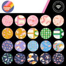 Load image into Gallery viewer, RESERVATION - Sticker Book Fat Quarter Bundle by Kimberly Kight for Ruby Star Society