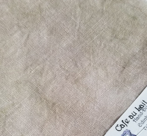 36 Count Linen - 18 x 27 Cafe au Lait by Fiber on a Whim
