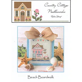 Beach Boardwalk Bike Shop - Country Cottage Needleworks