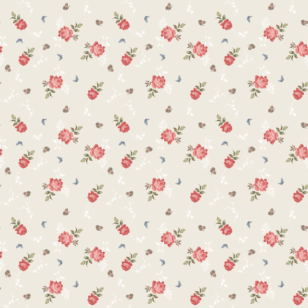 Anne of Green Gables Roses Cream by The RBD Designers