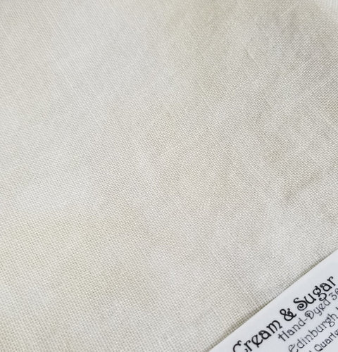 32 Count Belfast Linen - 18 x 27 Cream and Sugar by Fiber on a Whim