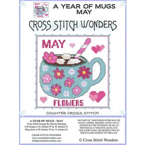 A Year of Mugs - May by Cross Stitch Wonders