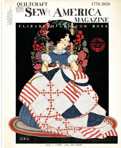 RESERVATION - Sew America Betsy Ross Panel by J. Wecker Frisch