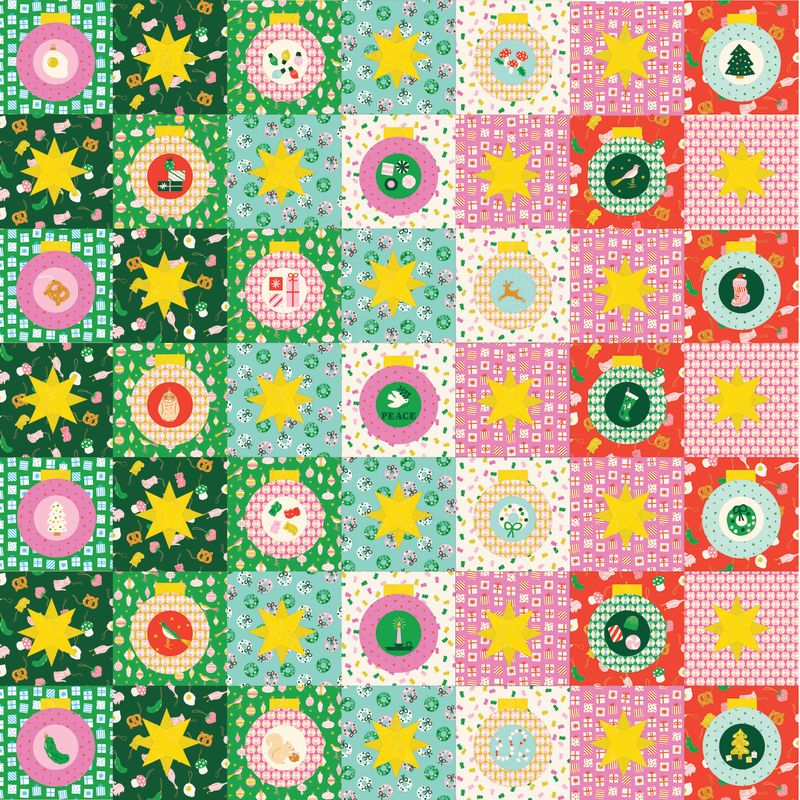RESERVATION - Merry Happy Boxed Quilt Kit by Kimberly Kight for Ruby Star Society