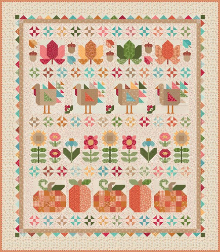 RESERVATION - Baked With Love Thanksgiving Row Quilt Kit by Lori Holt