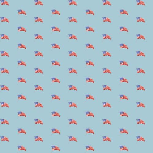 COMING SOON - Sew America USA Flags Blue by J. Wecker Frisch