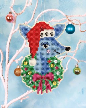 Deer Santa Ornament Kit by Satsuma Street
