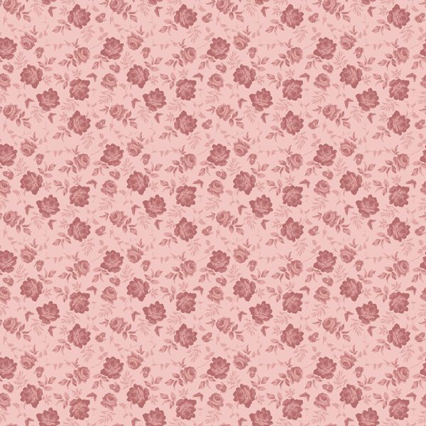 Anne of Green Gables Tone-on-Tone Pink by The RBD Designers