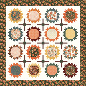 RESERVATION - Happy Fall Days Fields of France Quilt Kit by Kelsey Carlson