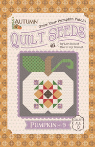 Autumn Quilt Seeds Fabric Kit - Pumpkin No. 9 by Lori Holt