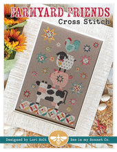 Load image into Gallery viewer, Farmyard Friends Cross Stitch by Lori Holt