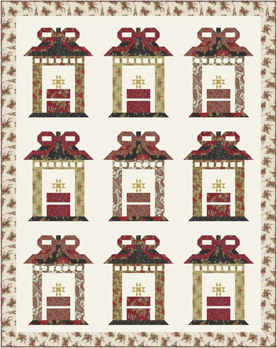 RESERVATION - Candlelight Christmas This Little Light Quilt Kit by 3 Sisters