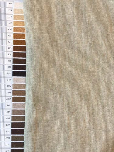 36 Count Linen - 25 x 35 Dirty Ewe by Dames of the Needle