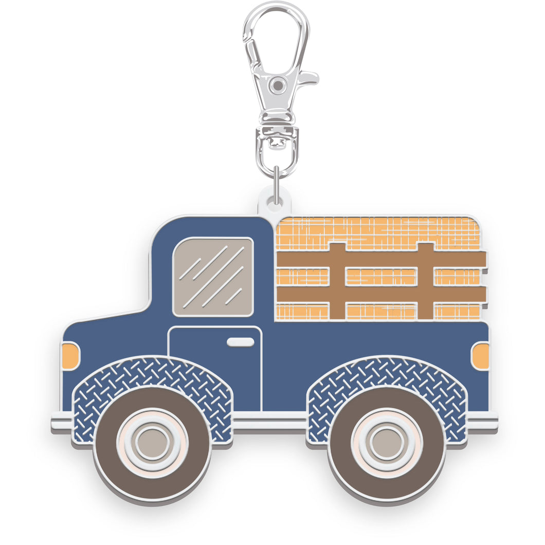 COMING SOON - Farmer's Daughter Haulin' Hay Truck Happy Charm by Lori Holt