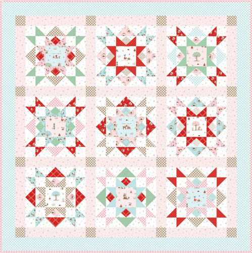 RESERVATION - Whimsical Woodland Joyful 2 Quilt Kit by Tasha Noel