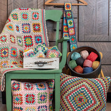 Load image into Gallery viewer, RESERVATION - Granny Square Along Crochet Book by Lori Holt