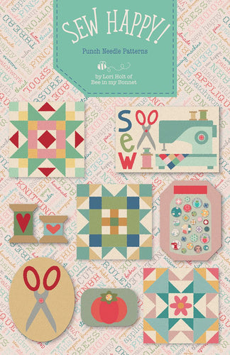 RESERVATION - Sew Happy Punch Needle COMPLETE Kit by Lori Holt